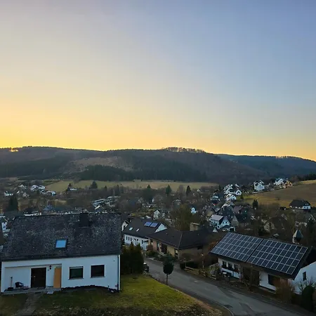 Tannenherz Mit Balkon & Bergblick & Naehe Hillebachsee & 2 Schlafzimmer Apartment Winterberg