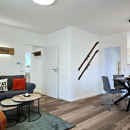 Apartment Tannenherz Mit Balkon & Bergblick & Naehe Hillebachsee & 2 Schlafzimmer *