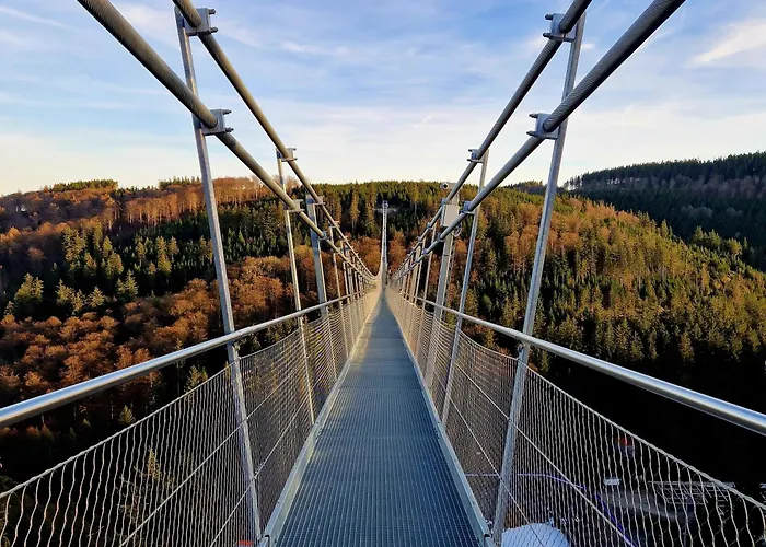 Tannenherz Mit Balkon & Bergblick & Naehe Hillebachsee & 2 Schlafzimmer 아파트 *