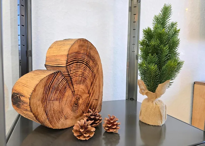 Tannenherz Mit Balkon & Bergblick & Naehe Hillebachsee & 2 Schlafzimmer 아파트