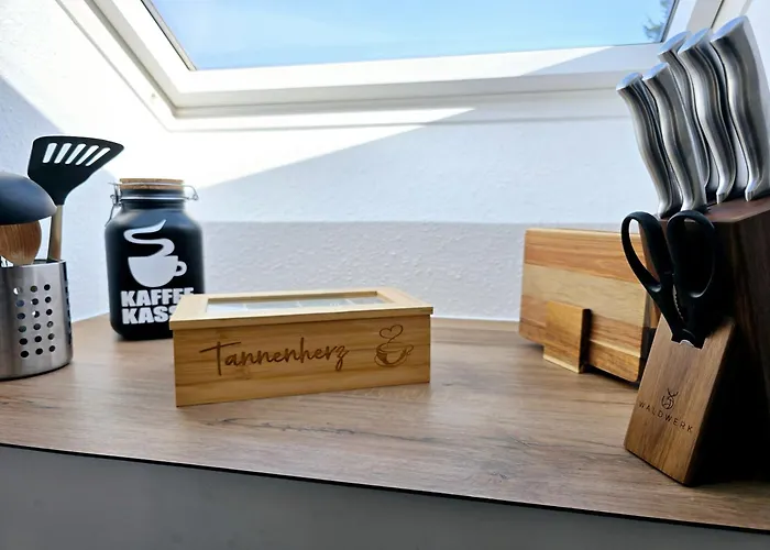 Tannenherz Mit Balkon & Bergblick & Naehe Hillebachsee & 2 Schlafzimmer Winterberg