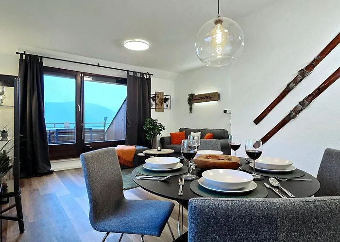 Tannenherz Mit Balkon & Bergblick & Naehe Hillebachsee & 2 Schlafzimmer *